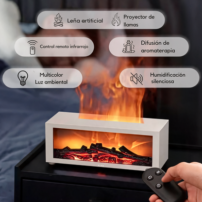 Difusor con efecto chimenea