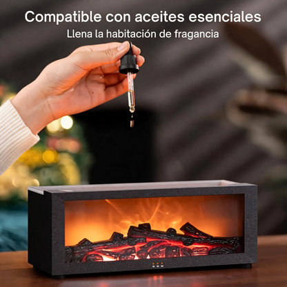 Difusor con efecto chimenea